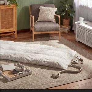 🐆Luxe faux fur lounge pillow Threshold